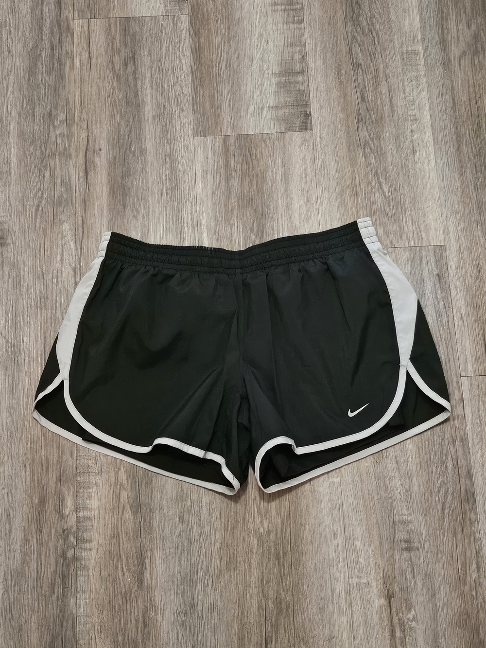 Nike Women’s Black Running Shorts with White Trim